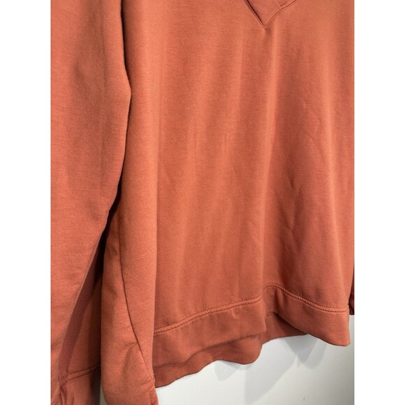 Orvis Women’s V-neck Long Sleeve, Size XL, Burnt Orange - Picture 4 of 8